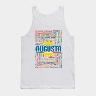 Wordart: Augusta Tank Top